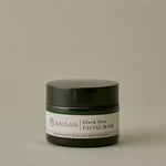 ANGAN Black Lava Face Mask — detoxifying volcanic clay mask from Iceland