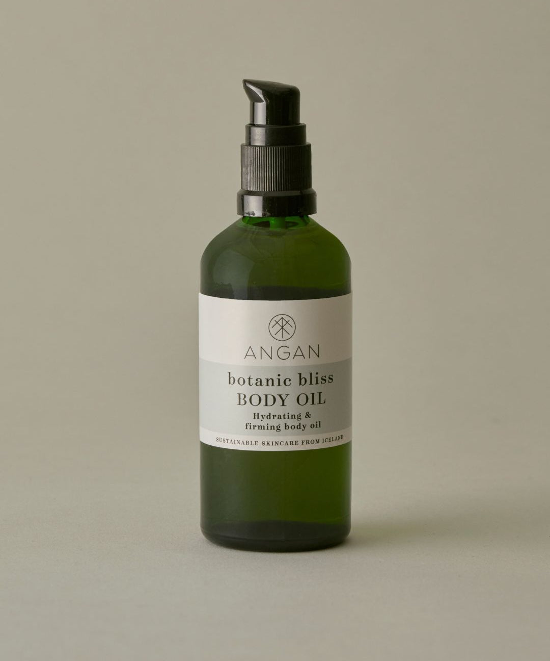 ANGAN Botanic Bliss Body Oil — nourishing botanical dry body oil from Iceland