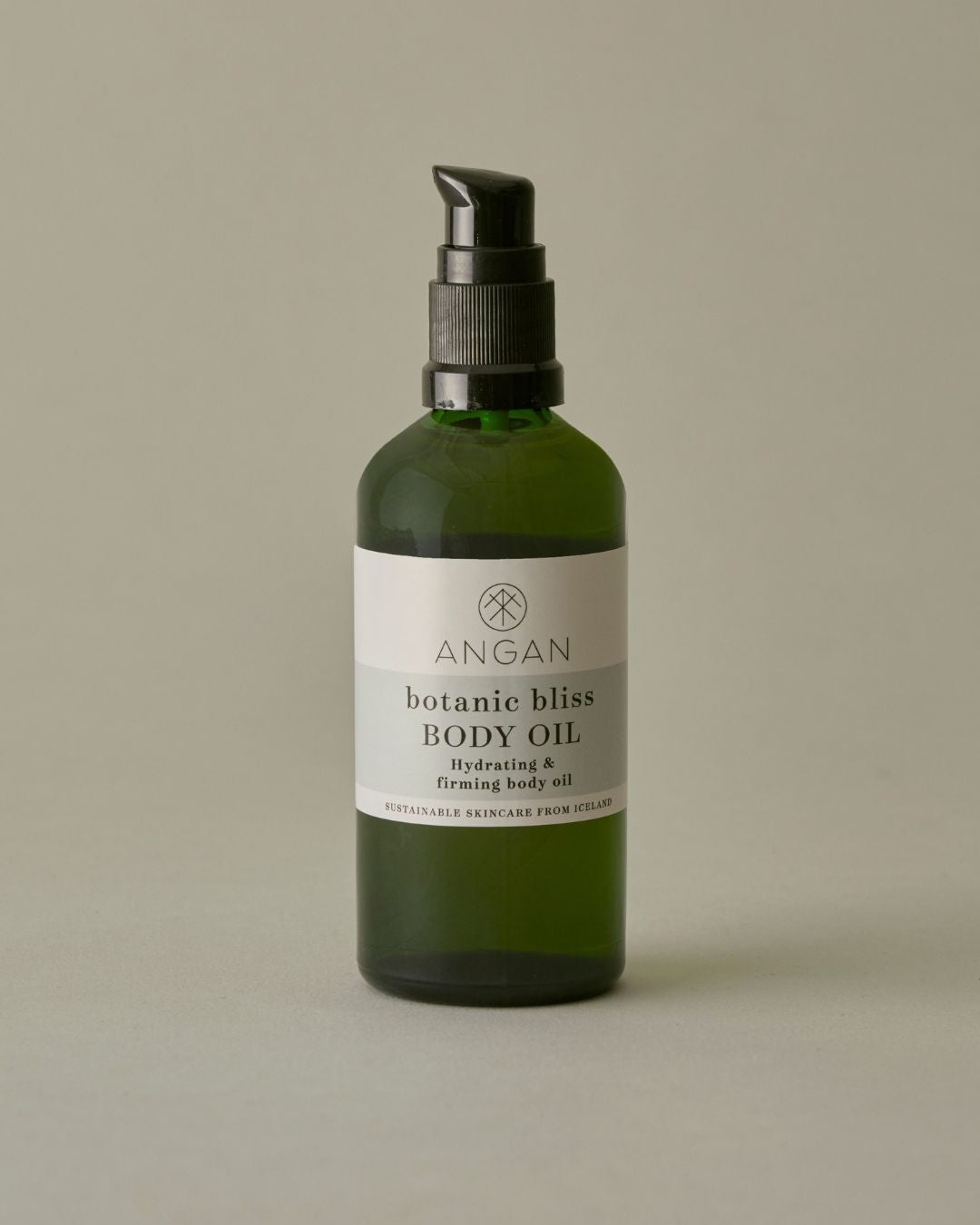 ANGAN Botanic Bliss Body Oil — nourishing botanical dry body oil from Iceland
