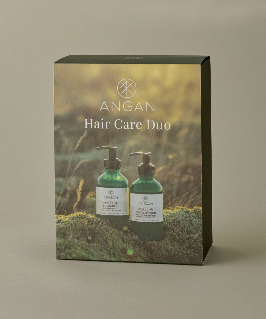 ANGAN Hair Care Duo — Westfjords Shampoo and Conditioner set