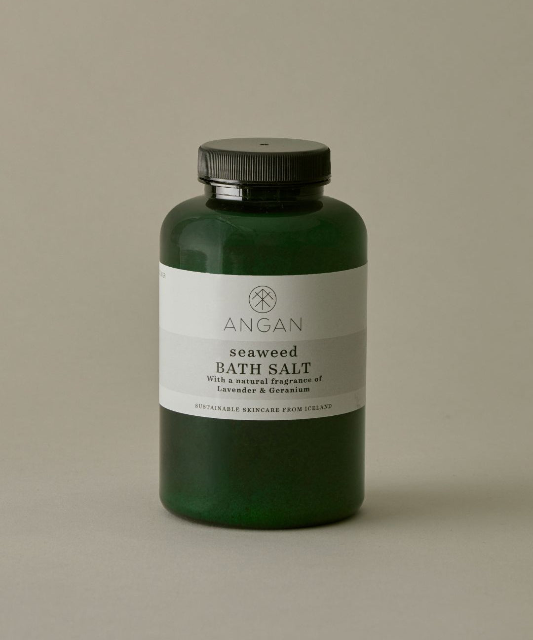 ANGAN Seaweed Bath Salt 300g — detoxifying mineral bath salts with Icelandic seaweed