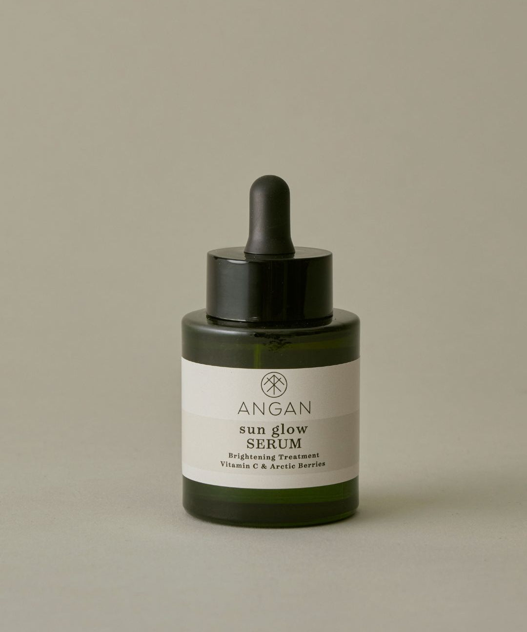 ANGAN Sun Glow Vitamin C Brightening Serum — glow serum for sensitive skin, Iceland