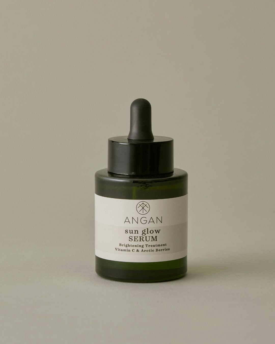 ANGAN Sun Glow Vitamin C Brightening Serum — glow serum for sensitive skin, Iceland