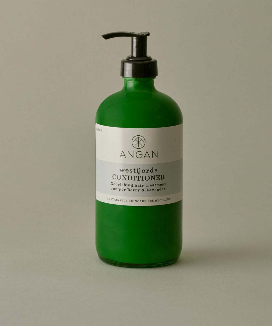 ANGAN Westfjords Conditioner 500ml — nourishing botanical conditioner made in Iceland