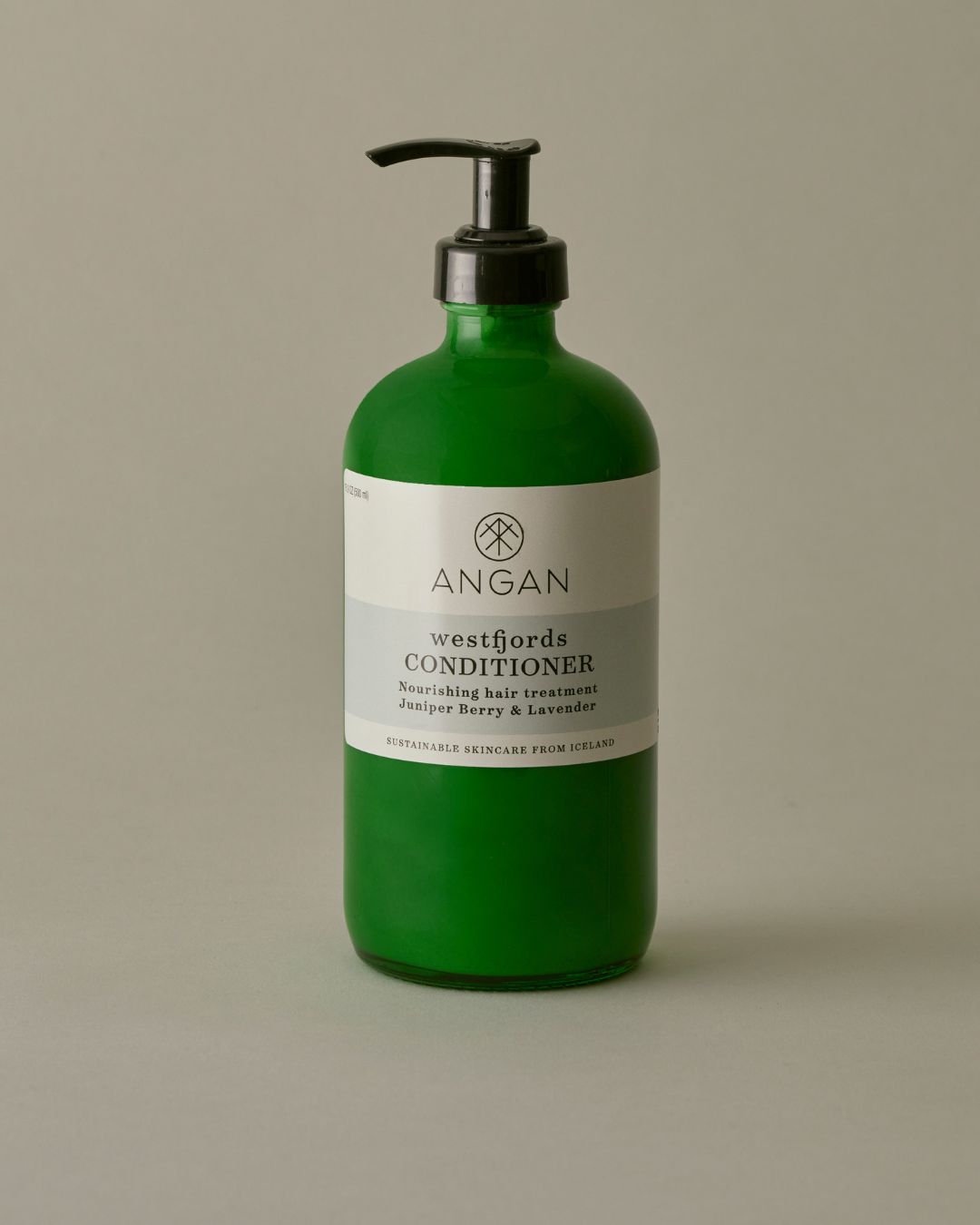 ANGAN Westfjords Conditioner 500ml — nourishing botanical conditioner made in Iceland