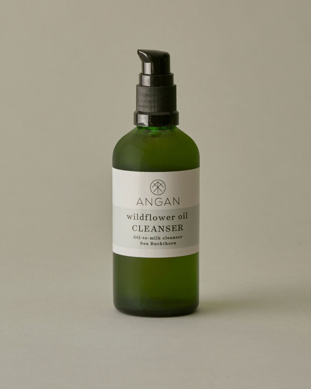ANGAN Wildflower Oil Cleanser — gentle makeup-cleansing oil, Iceland