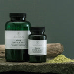 ANGAN Birch Bath Salt — Icelandic mineral soak with birch leaf extract