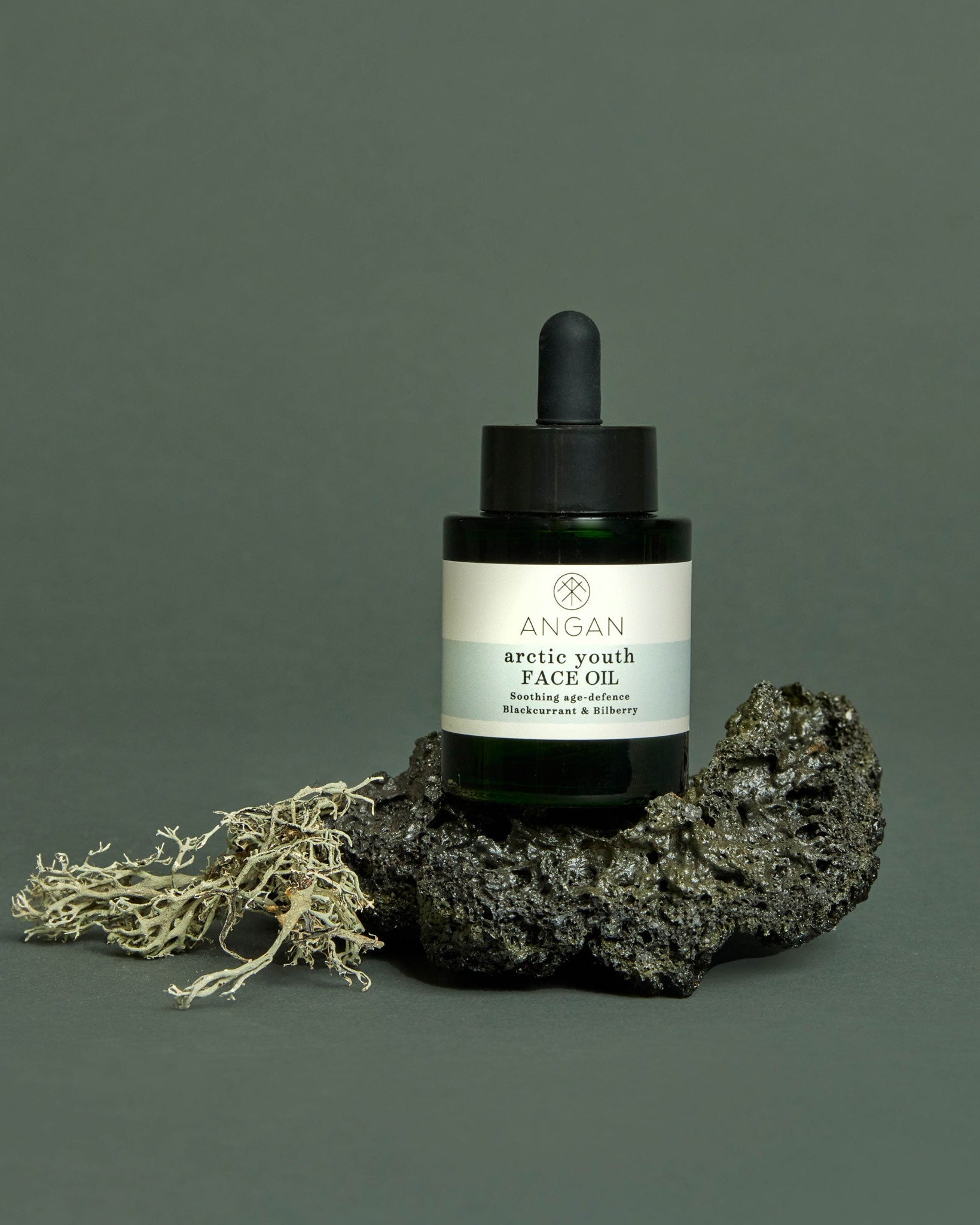 ANGAN Arctic Youth Face Oil — product on clean background