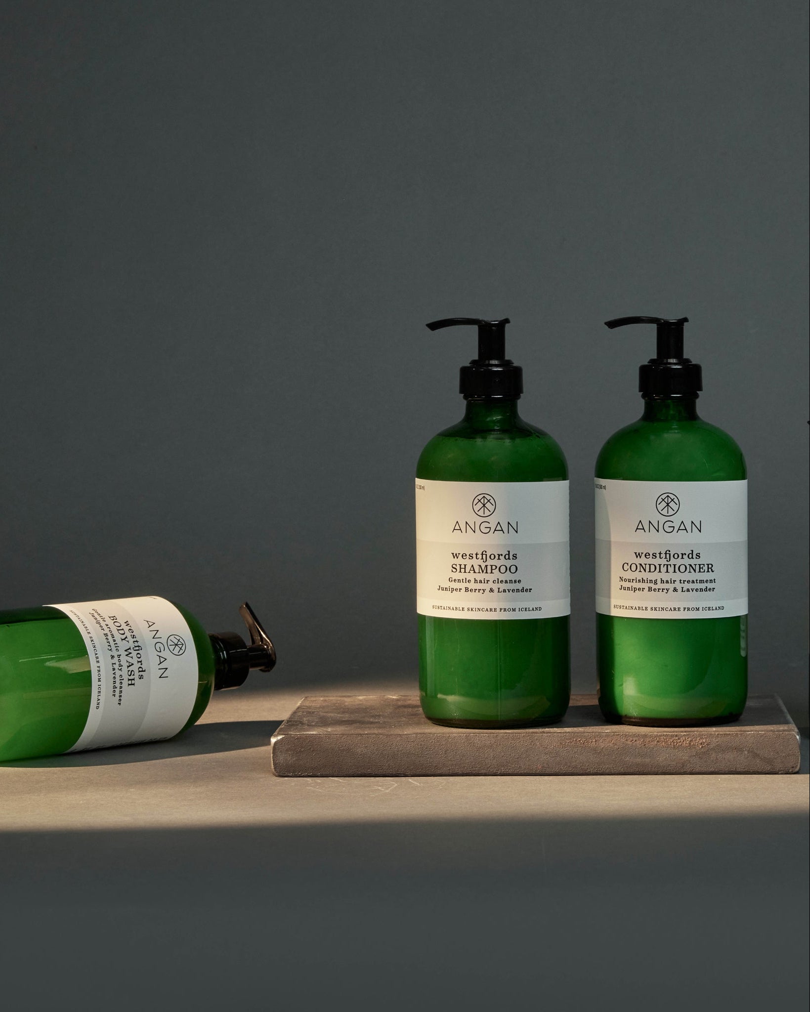 ANGAN Westfjords Body Wash — Westfjords collection product shot