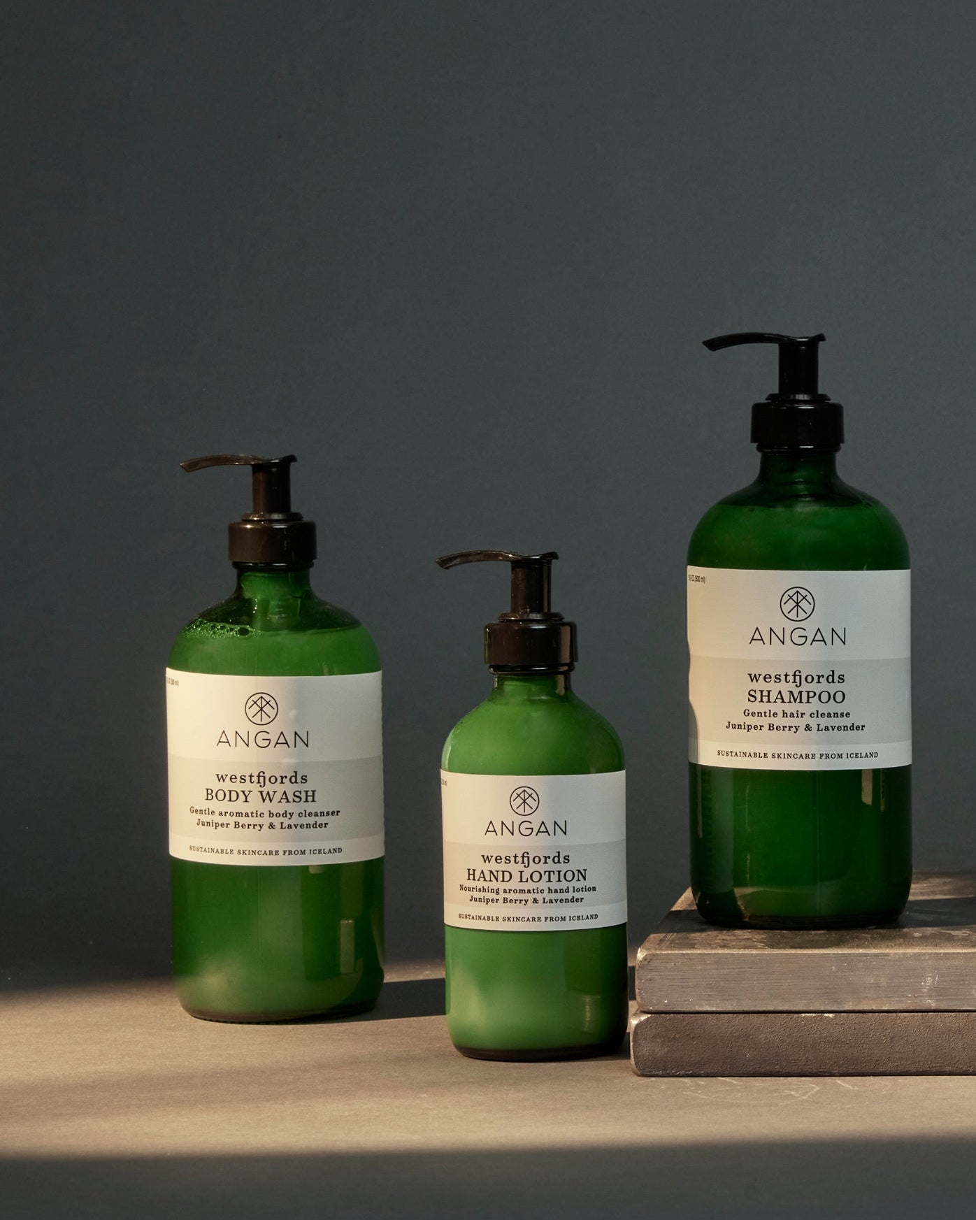 ANGAN Westfjords Hand Lotion — full Westfjords collection