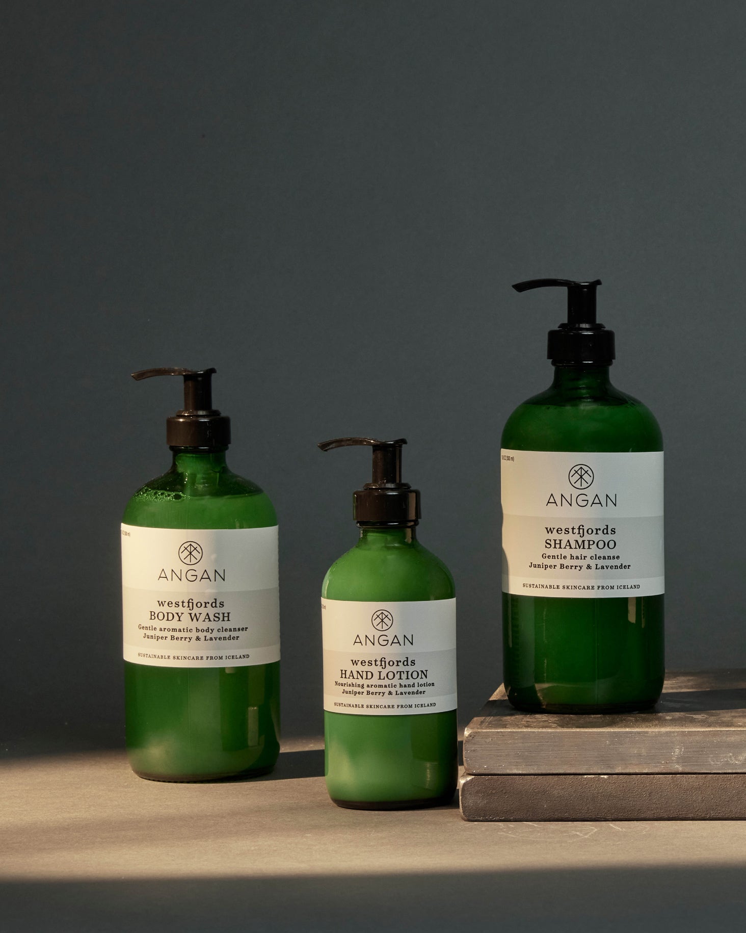 ANGAN Westfjords Hand Wash — Westfjords collection bottles