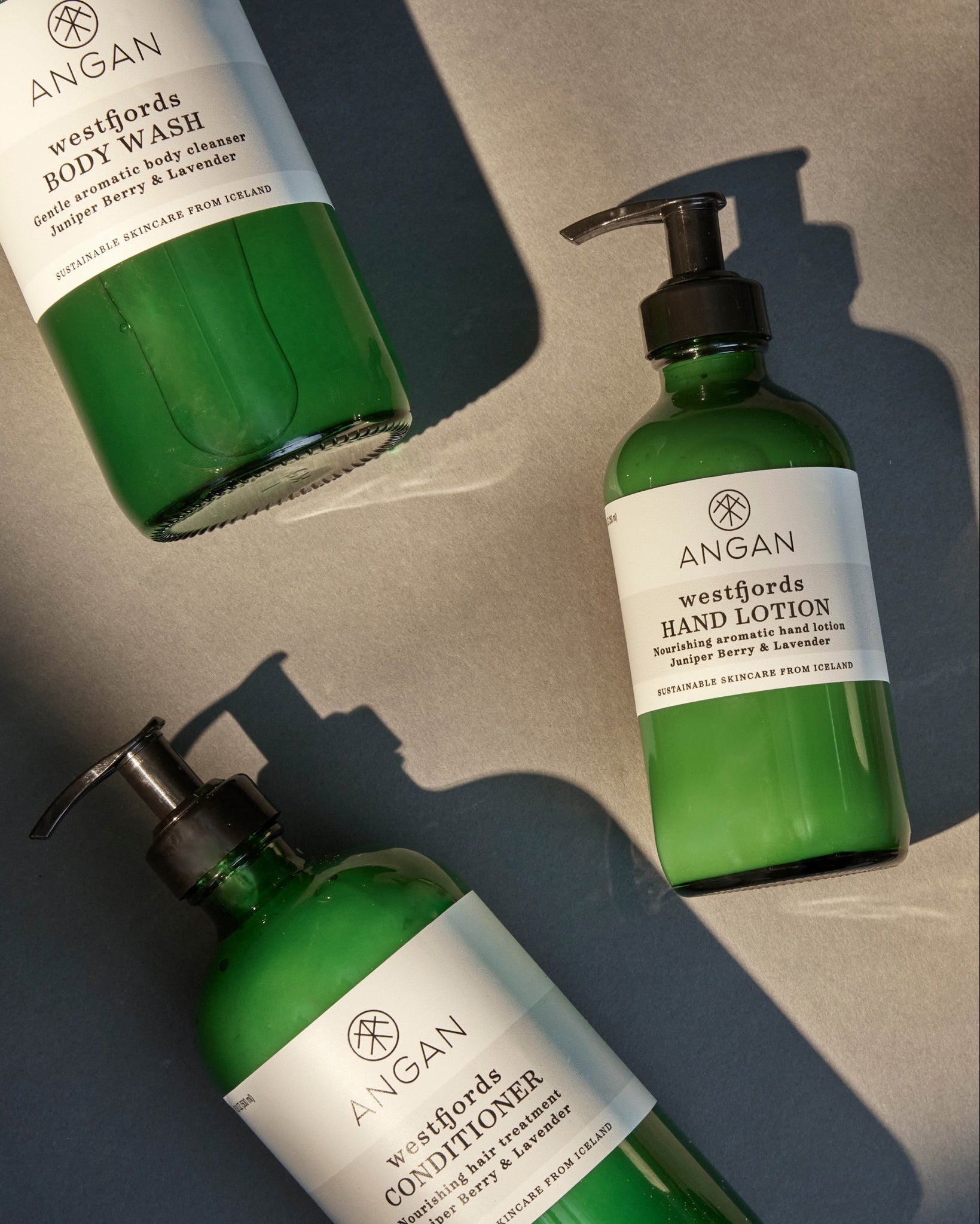 ANGAN Westfjords Body Wash — part of the Westfjords collection