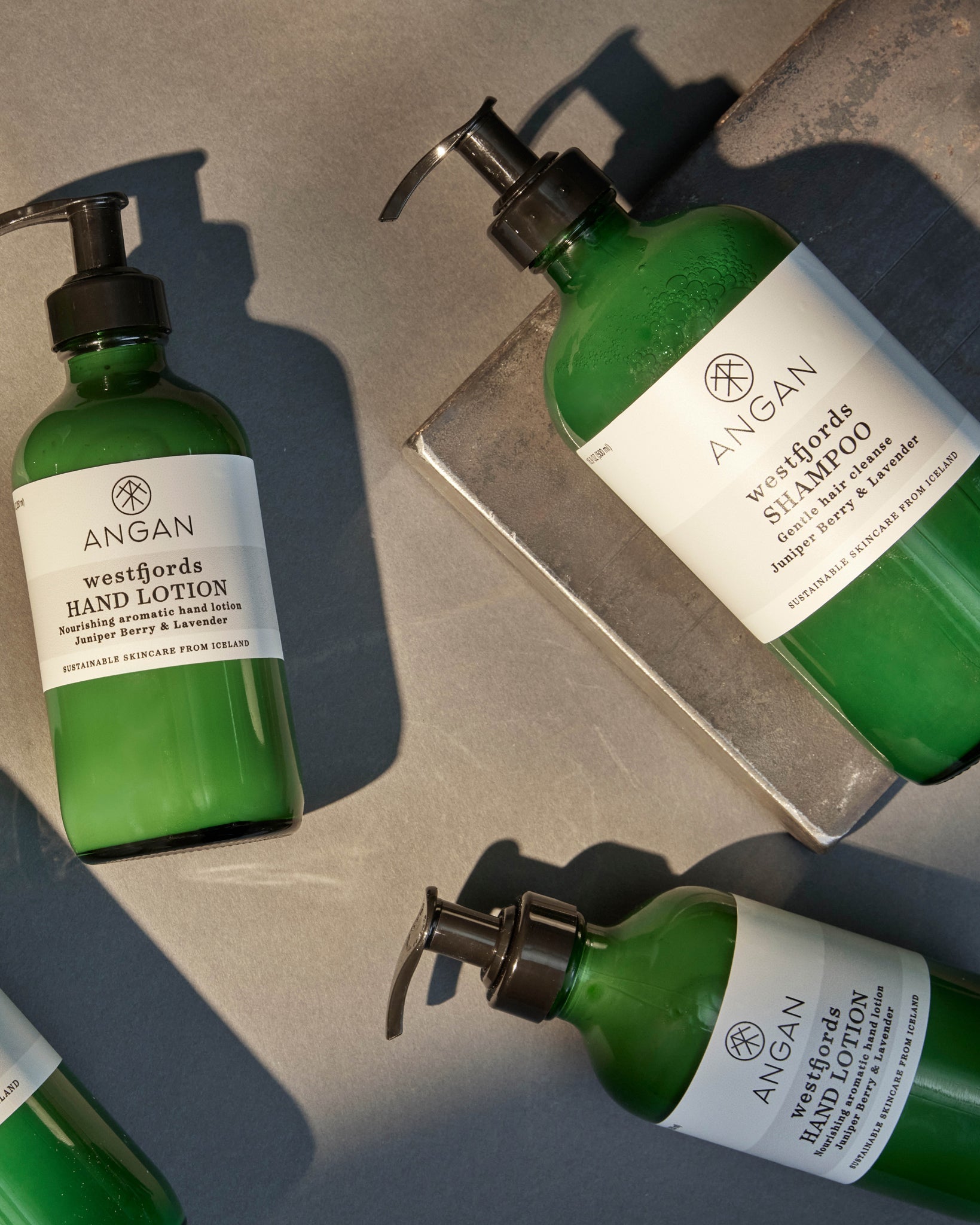 ANGAN Westfjords Hand Lotion — Westfjords collection product shot